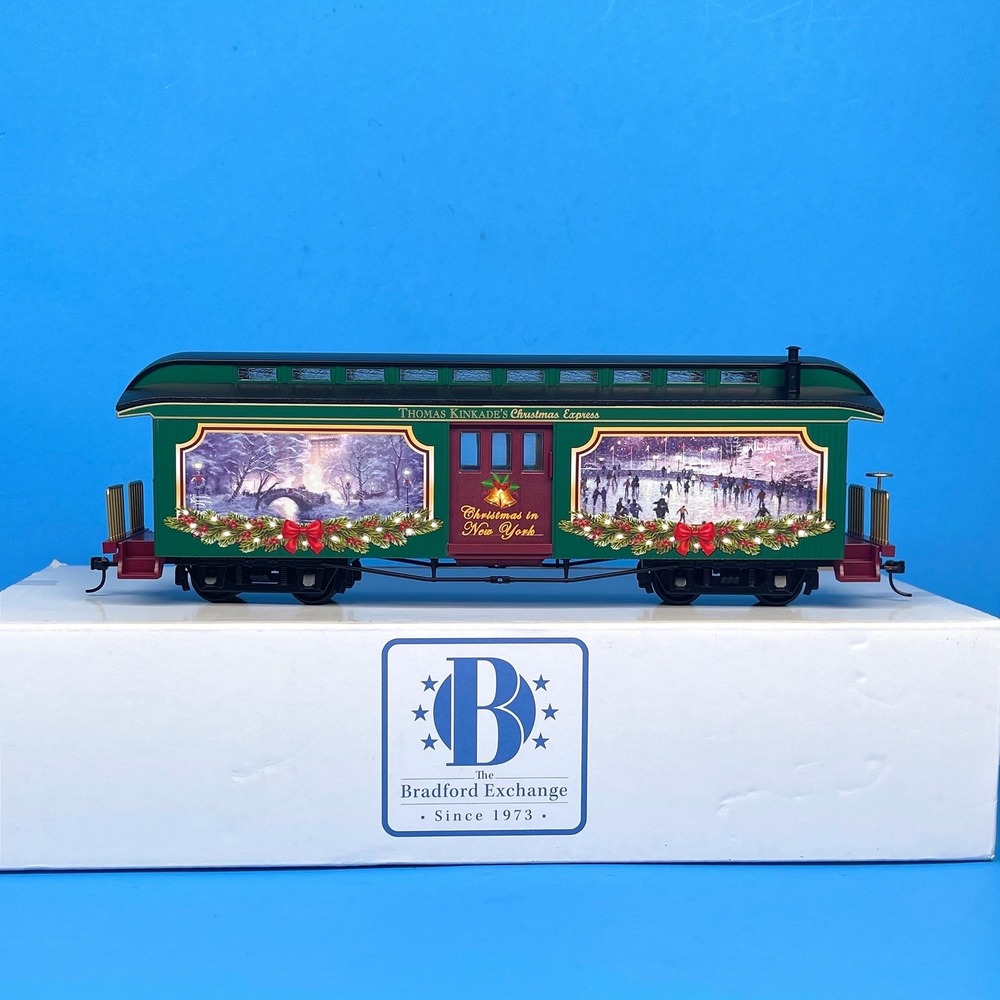 Thomas Kinkade Christmas Express HO Train Car New York Hawthorne Village